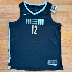 NWT Nike Memphis‎ Grizzlies Jersey Mens XL 52 Ja Morant City Edition Swingman
